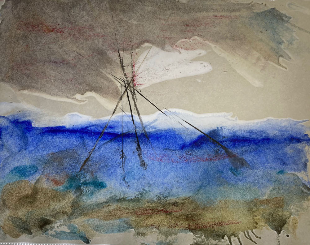 High tide #4 backlit